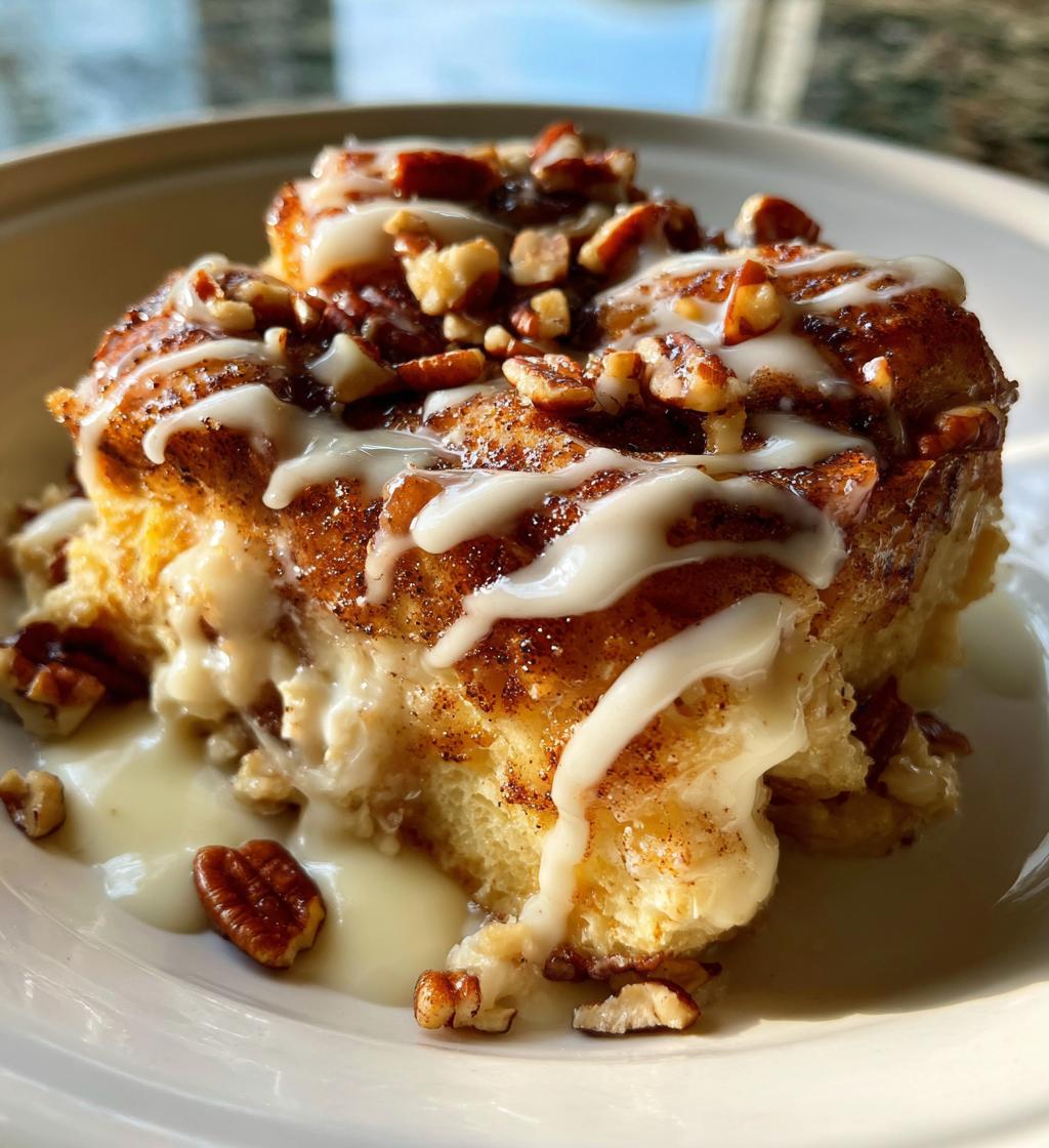 cinnamon roll casserole recipe - detail 1