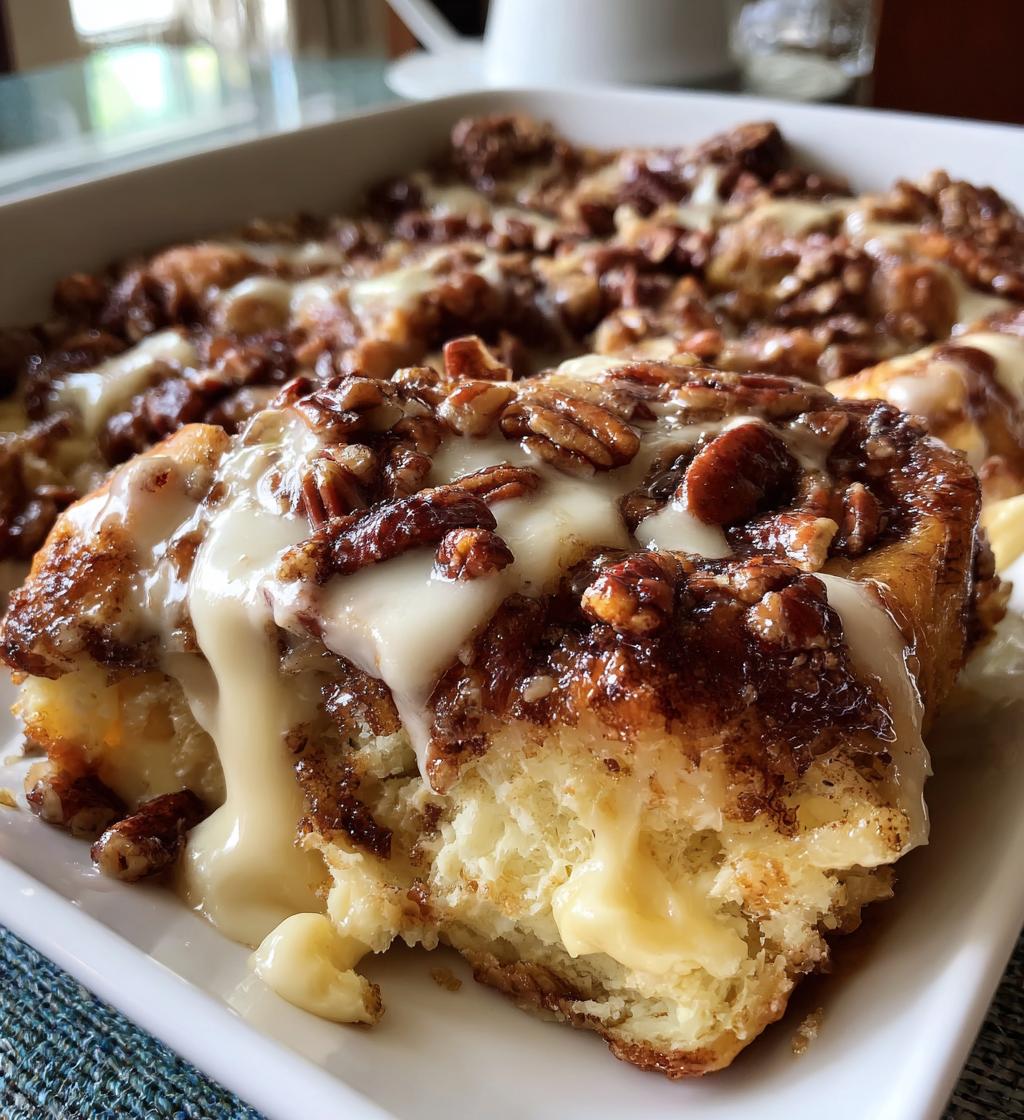 cinnamon roll casserole recipe