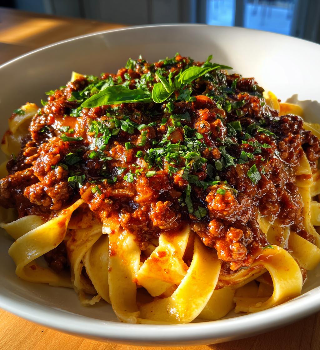 classic homemade bolognese sauce