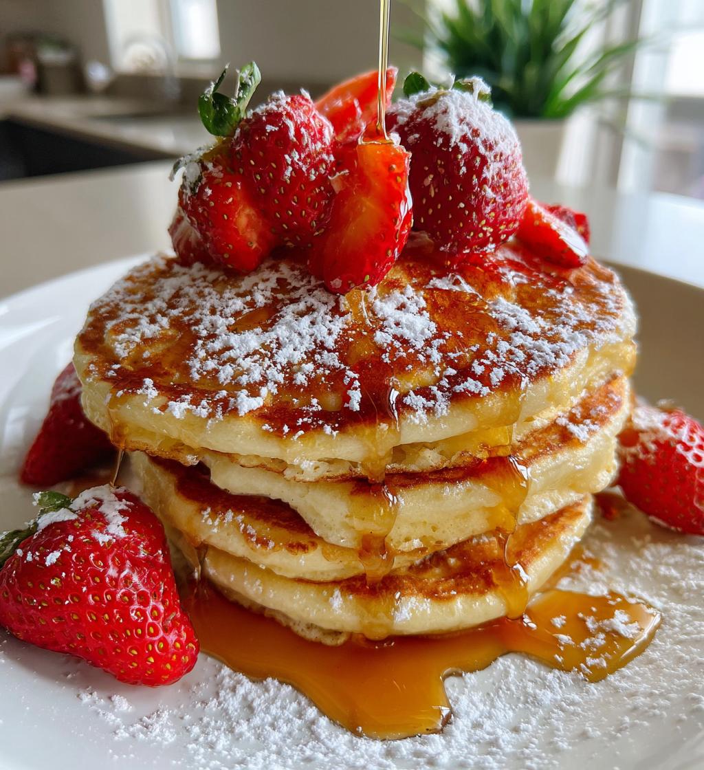 classic pancakes recipe fluffy breakfast - detail 1