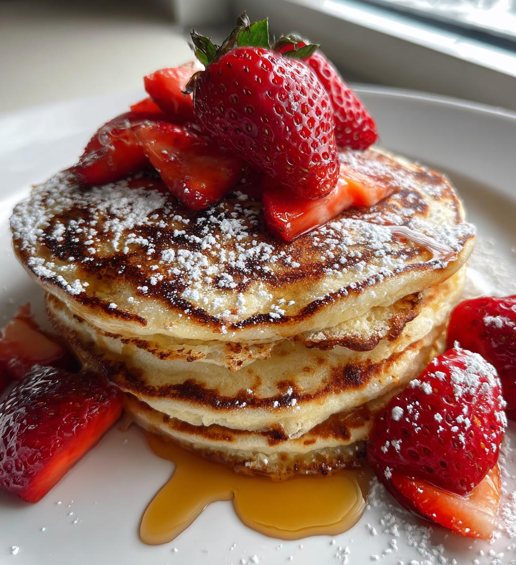 classic pancakes recipe fluffy breakfast
