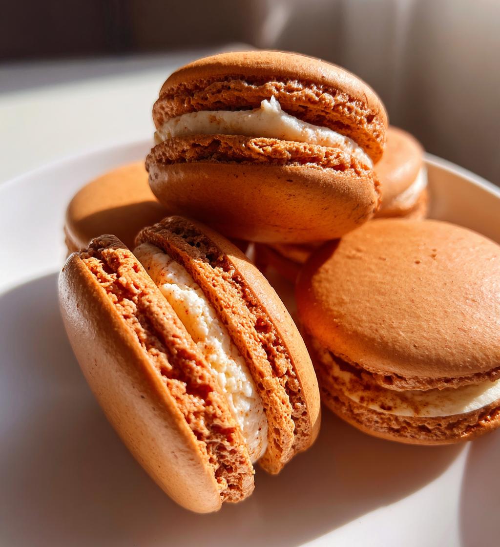coffee macarons