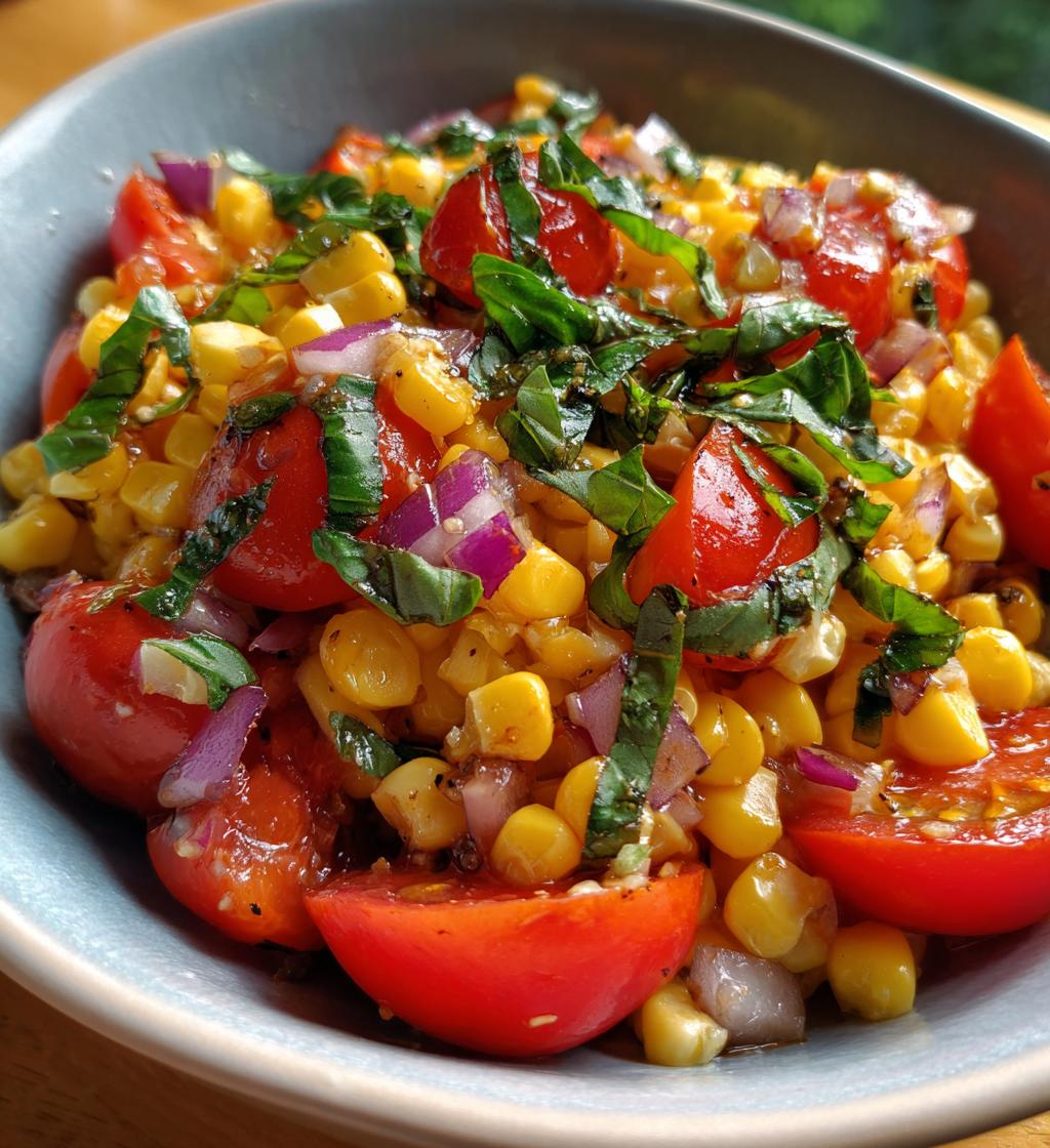 corn and tomato salad recipe - detail 1