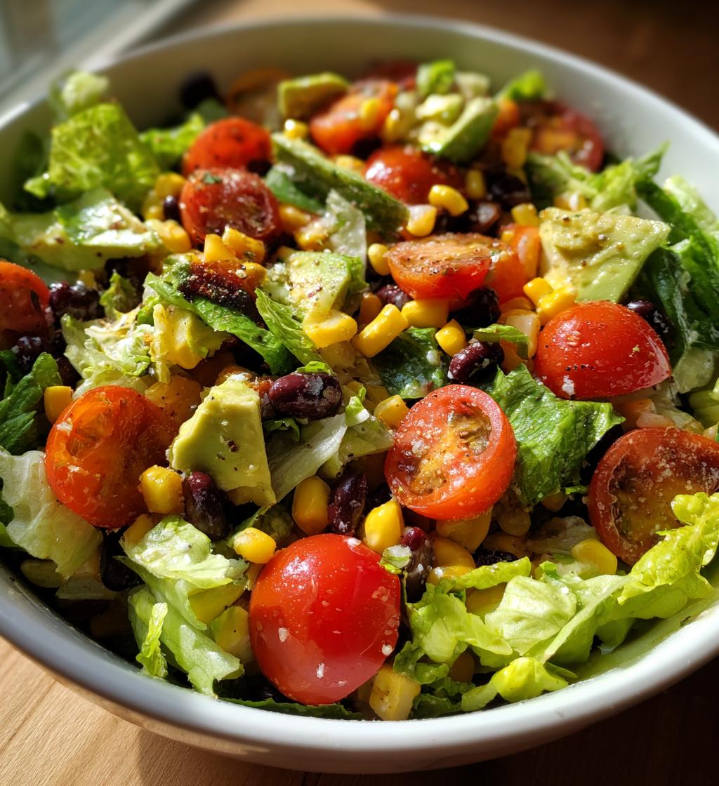 cowboy salad recipe easy healthy meal - detail 1