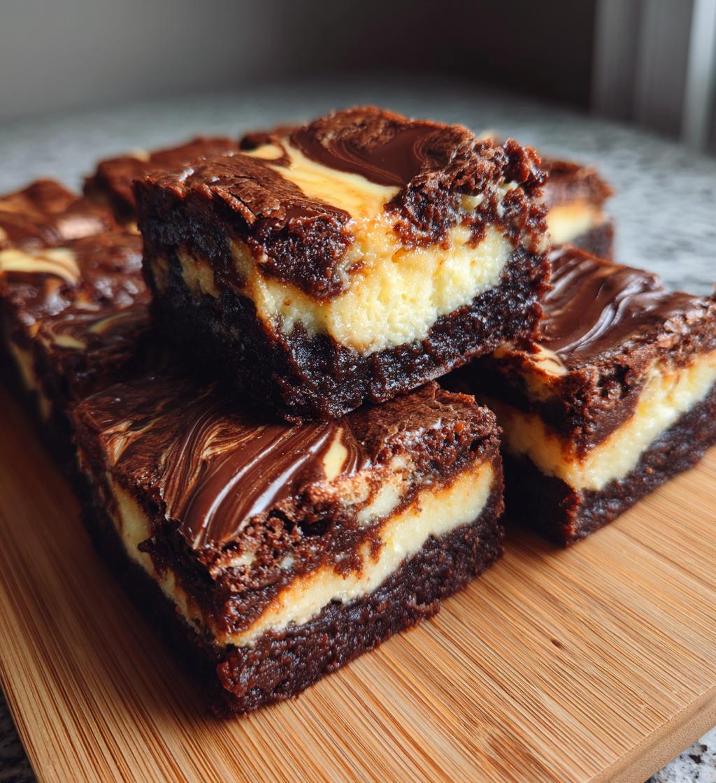 cream cheese brownies - detail 1