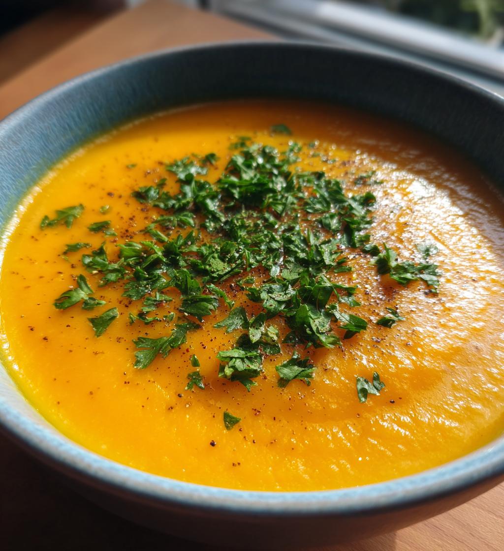 creamy butternut squash soup recipe