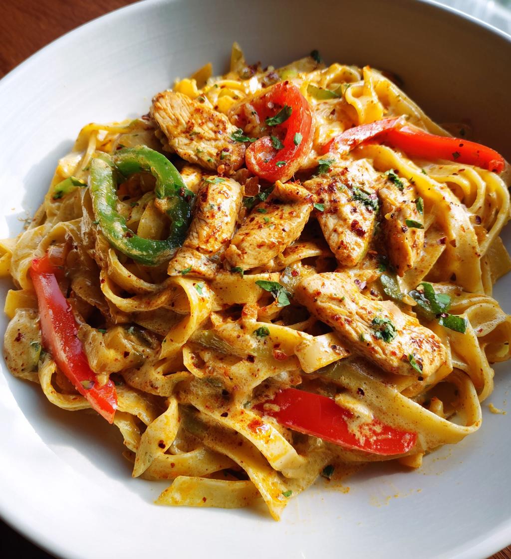creamy cajun chicken pasta recipe - detail 1