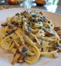 creamy mushroom pasta recipe