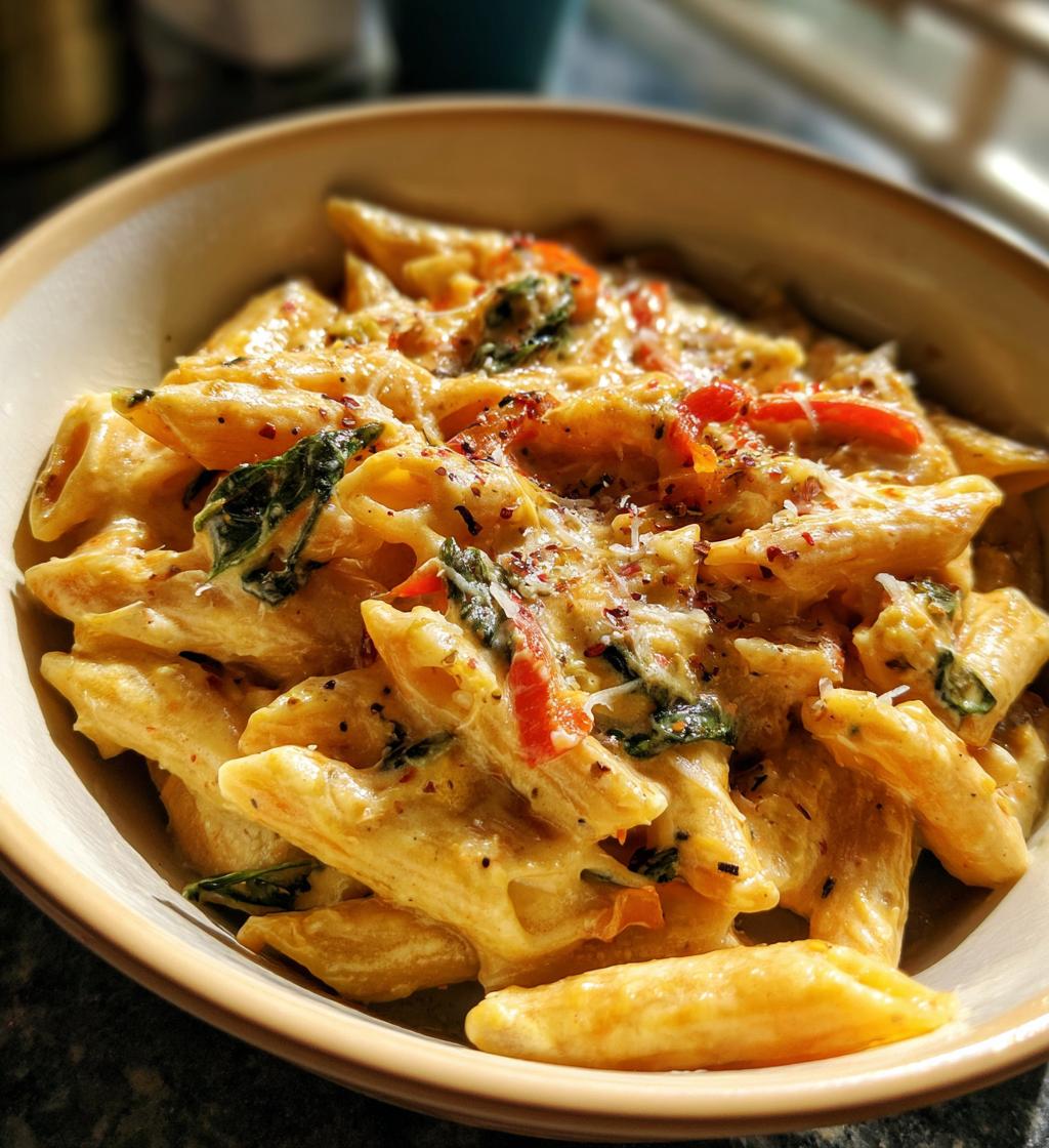 creamy pepper jack pasta - detail 1