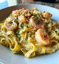 creamy shrimp alfredo pasta recipe