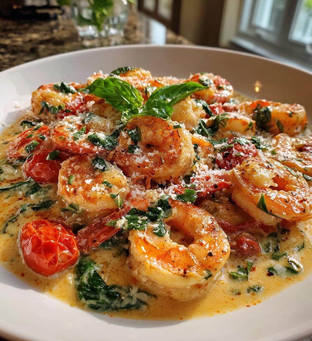creamy tuscan shrimp recipe