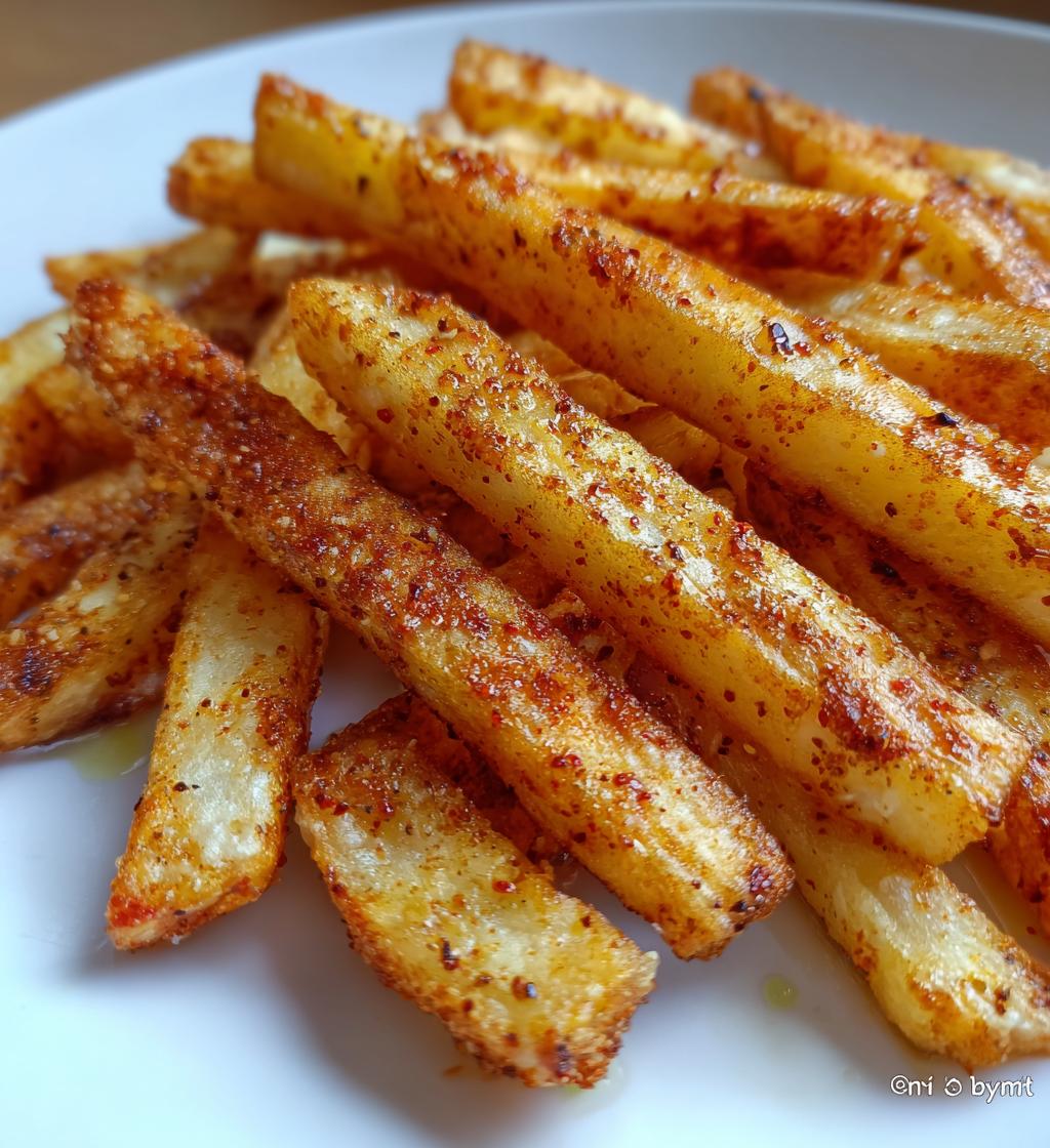 crispy air fryer seasoned french fries