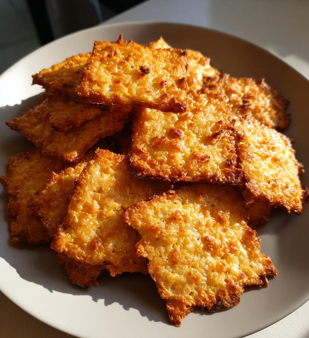 crispy almond flour crackers recipe