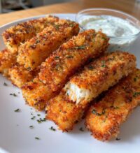 crispy baked fish sticks recipe