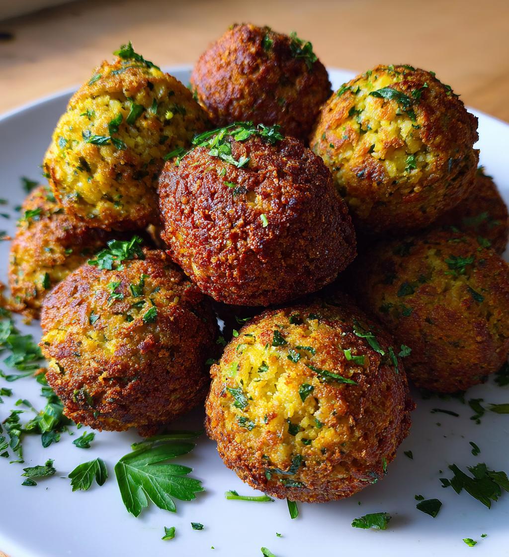 crispy falafel balls recipe
