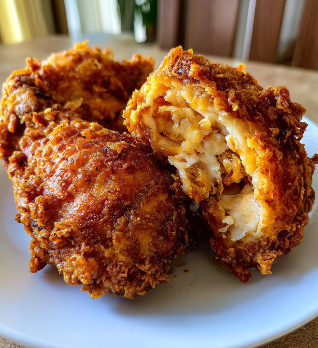 crispy fried chicken recipe perfect crunch - detail 1