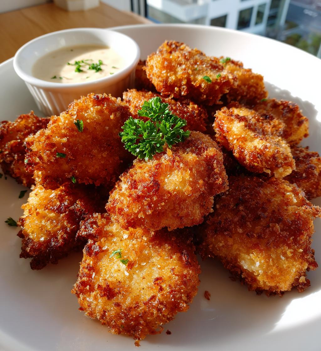 crispy keto chicken nuggets recipe