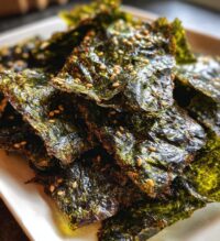 crispy seaweed snacks recipe