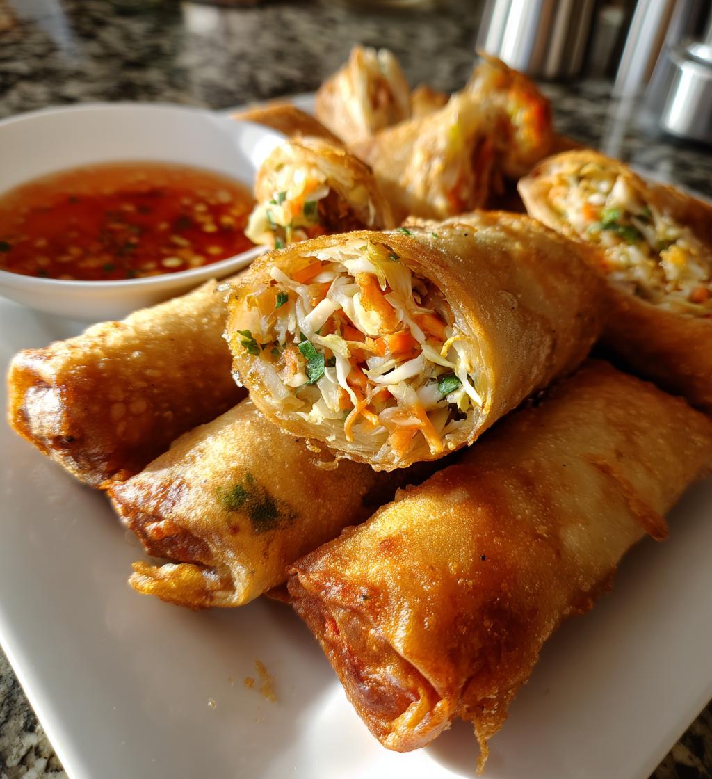 crispy thai spring rolls recipe
