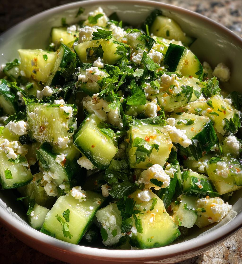 cucumber cotija lime salad recipe - detail 1