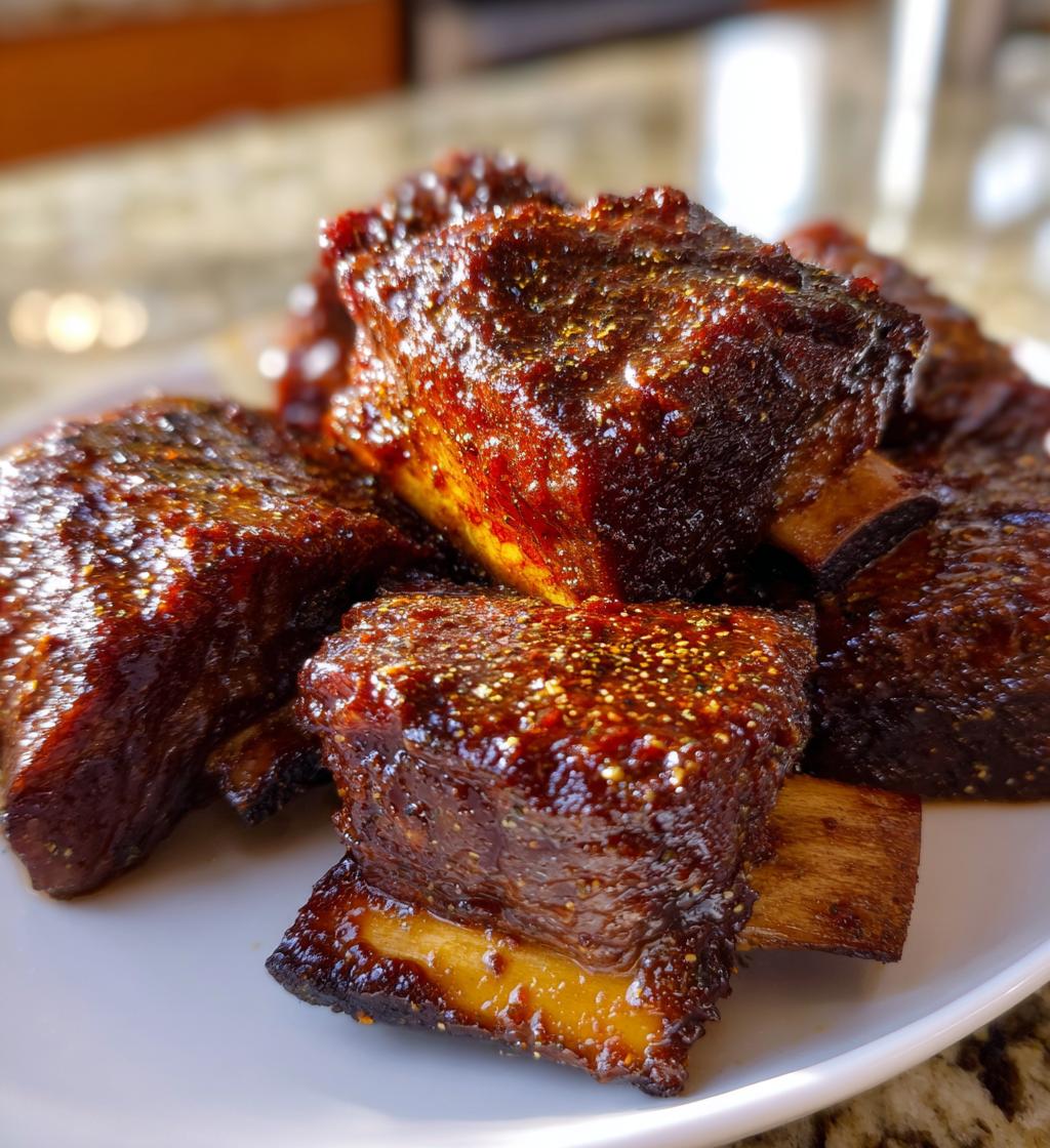 delicious smoked beef short ribs recipe - detail 1