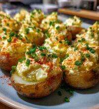 deviled potatoes recipe easy steps