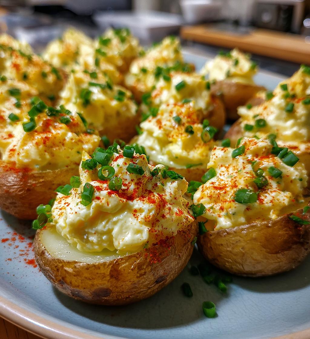 deviled potatoes recipe easy steps