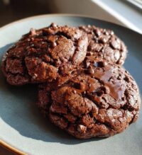 double chocolate cookies