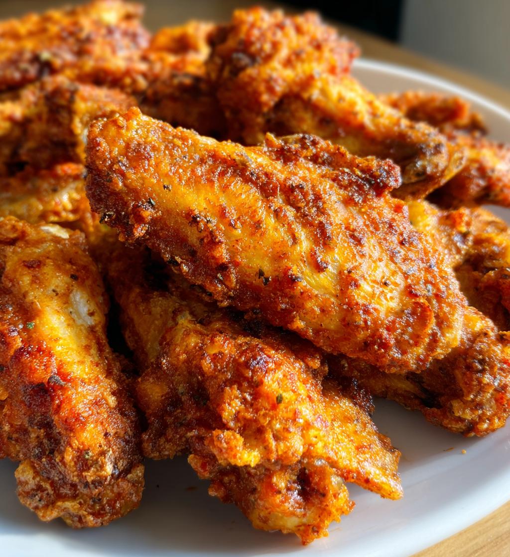 dry chicken wing rub recipe