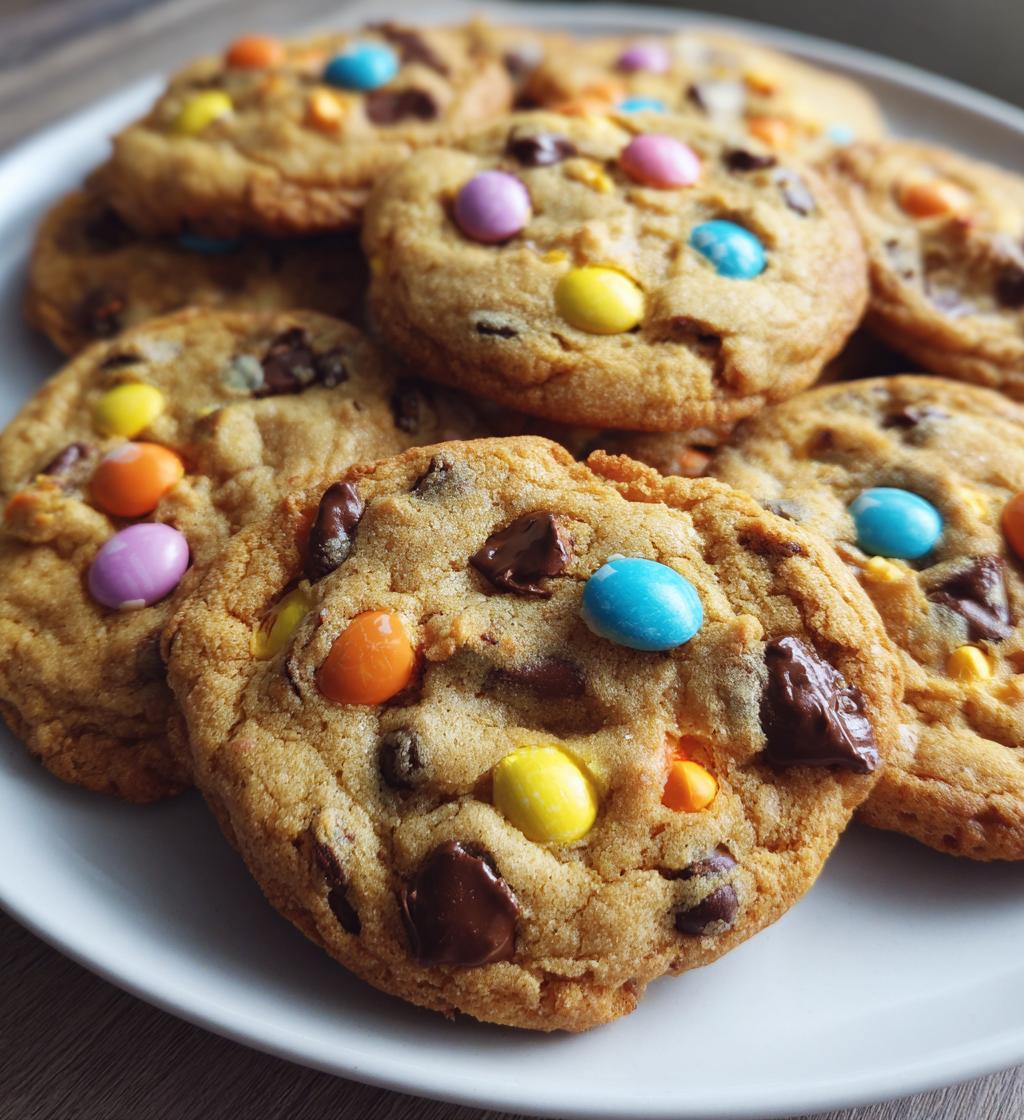 easter chocolate chip cookies