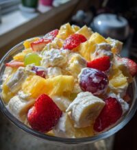 easter fruit fluff salad
