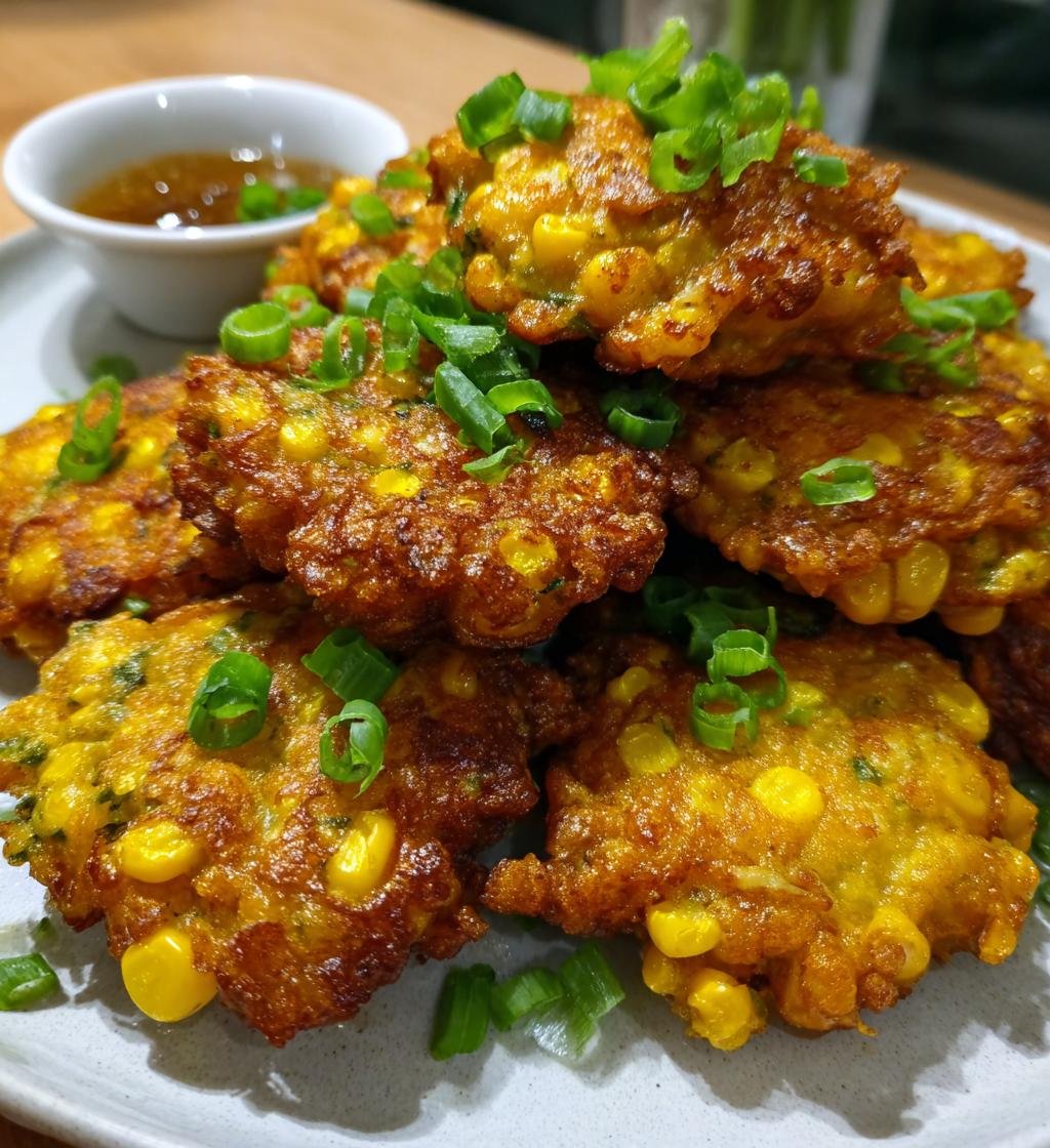 easy and delicious corn fritters