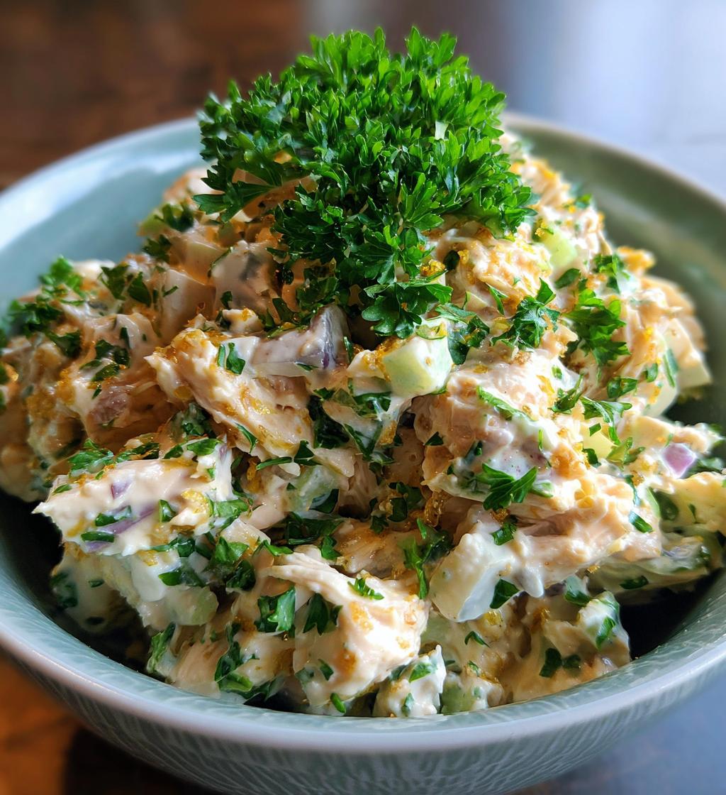 easy canned chicken salad recipe - detail 1