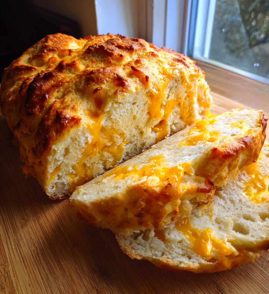easy cheesy biscuit loaf - detail 1