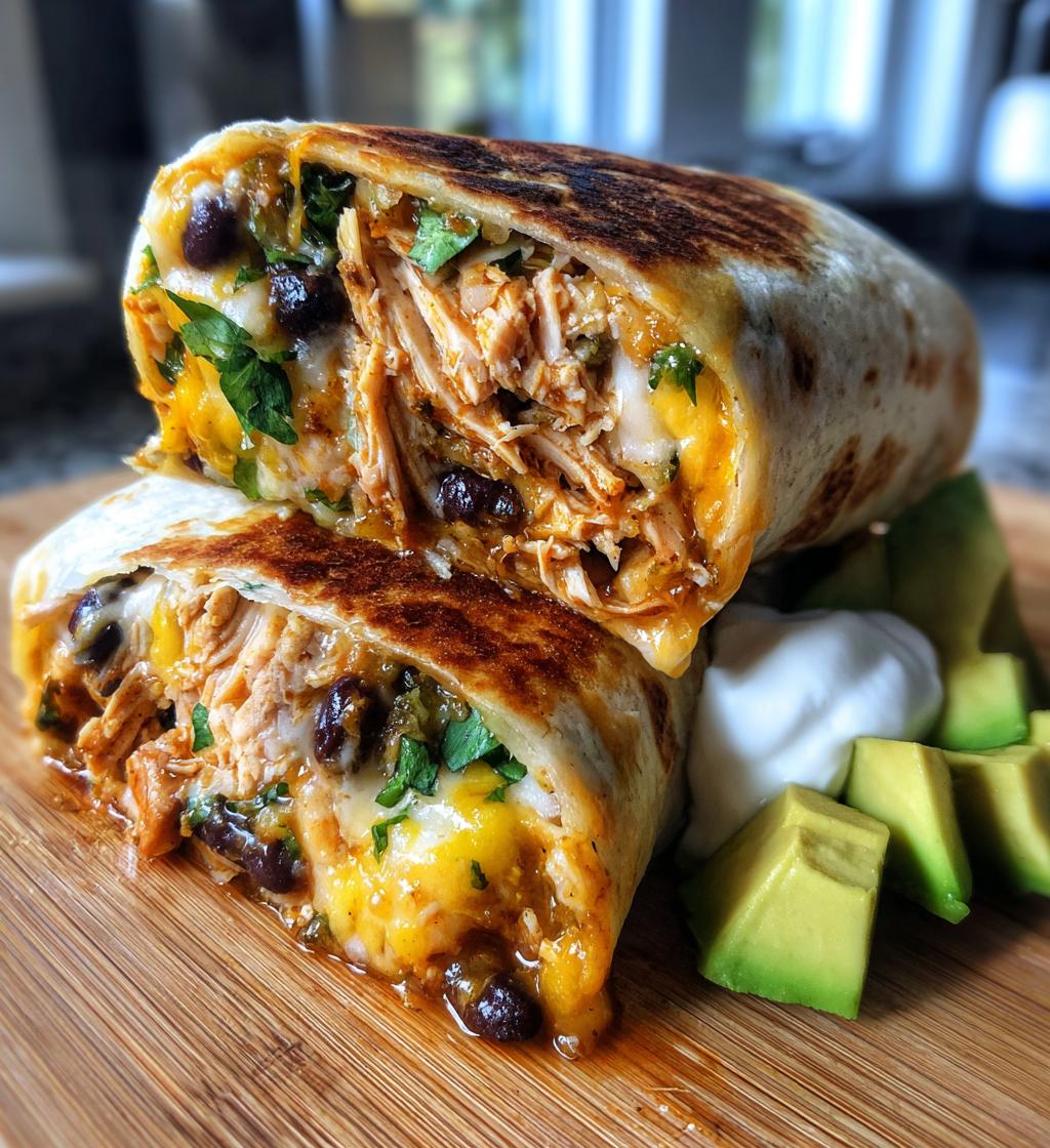easy chicken burrito recipe in 25 minutes - detail 1