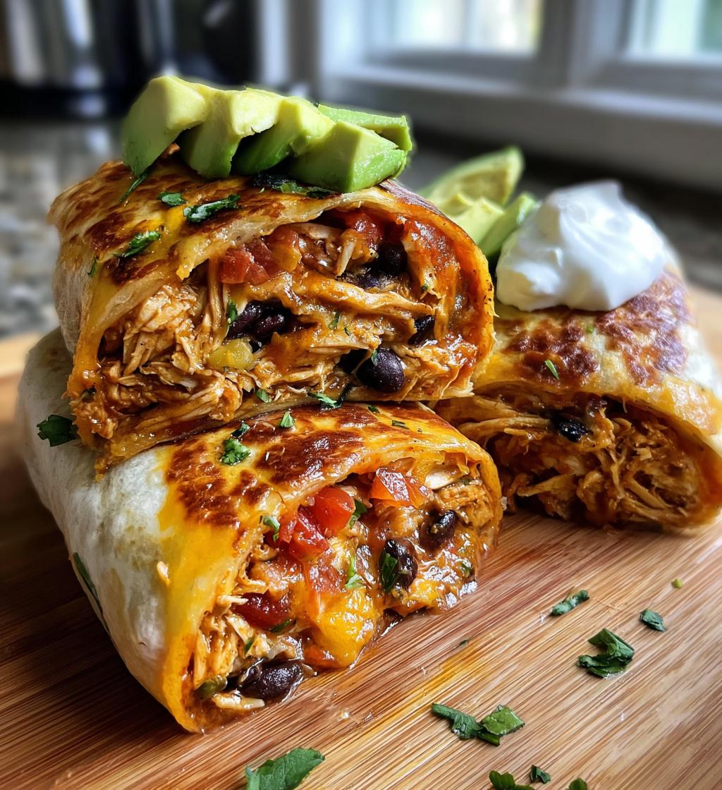 easy chicken burrito recipe in 25 minutes