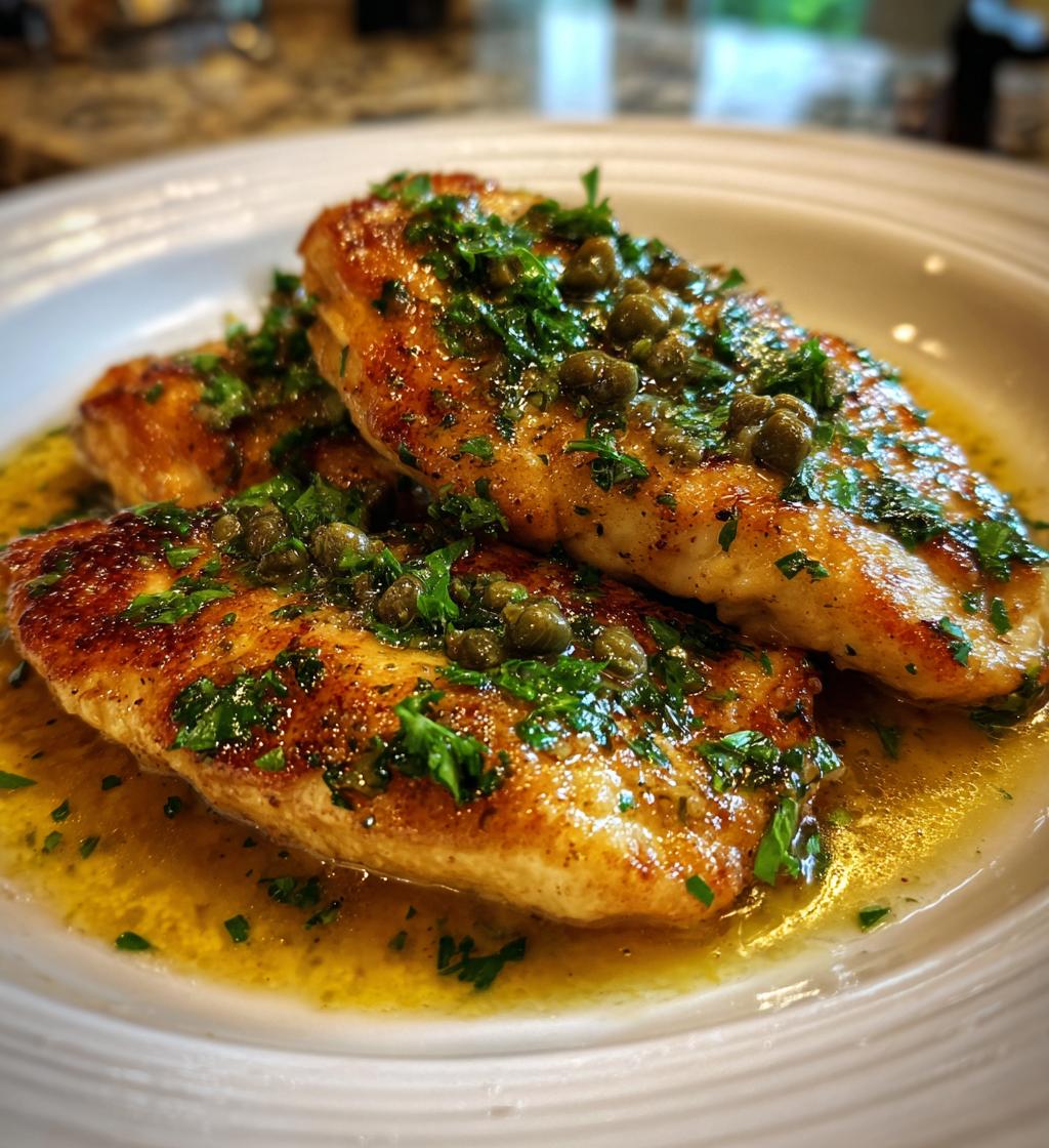 easy chicken piccata