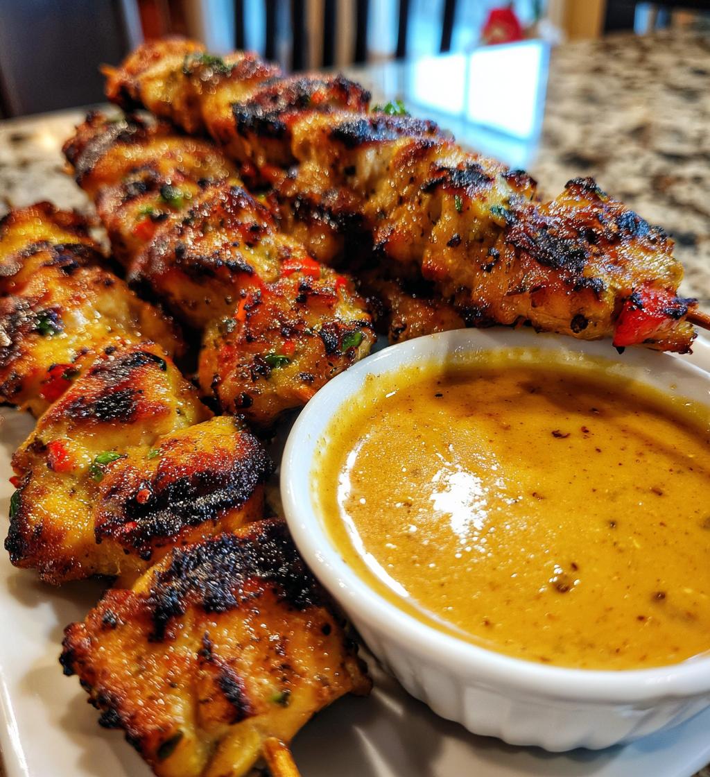 easy chicken satay recipe - detail 1