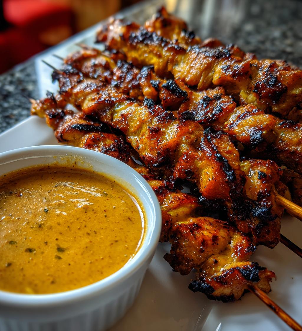 easy chicken satay recipe