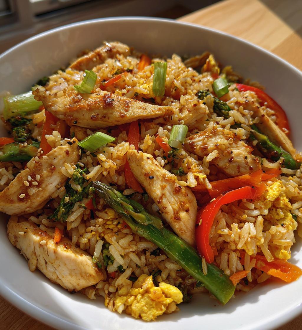 easy chicken stir fry rice recipe