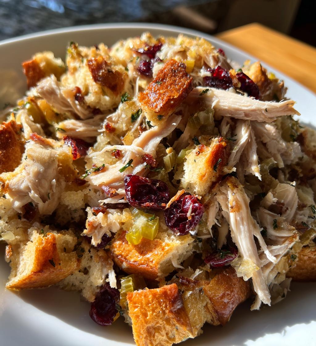 easy chicken stuffing crockpot recipe