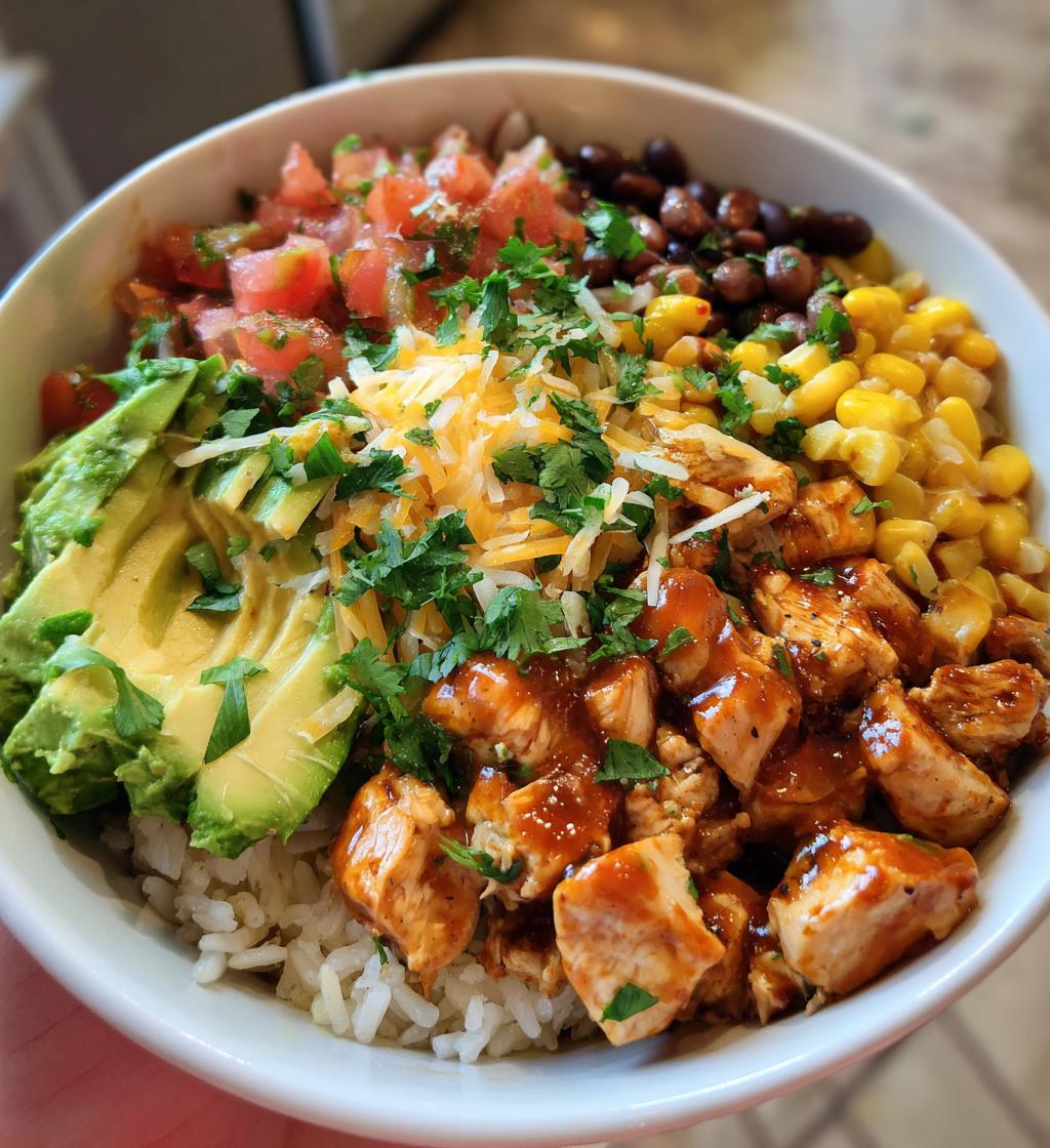 easy chipotle chicken bowl recipe