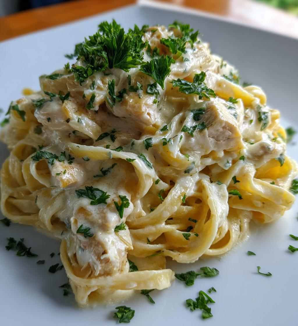 easy fettuccine alfredo recipe - detail 1