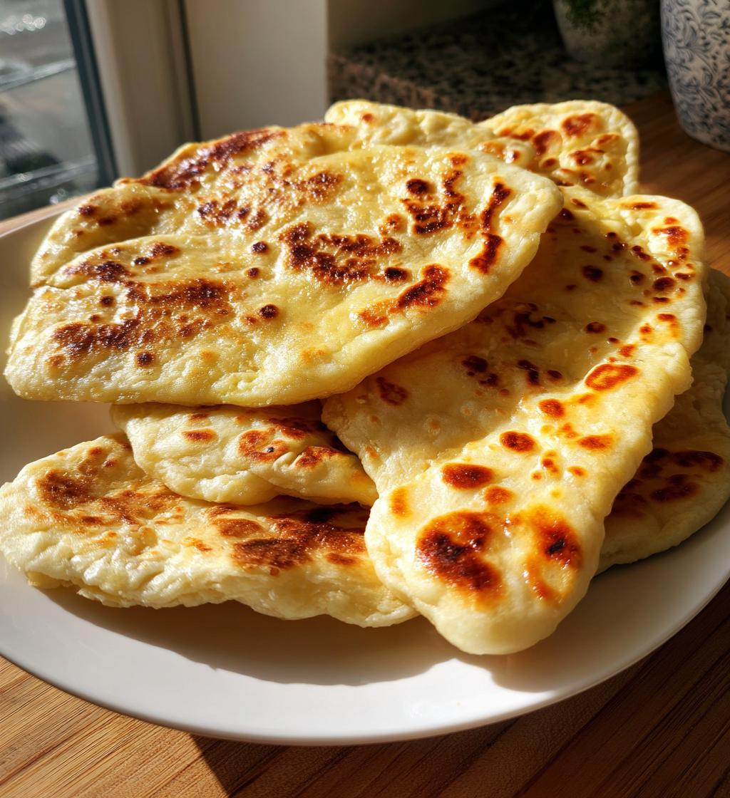 easy homemade naan bread - detail 1