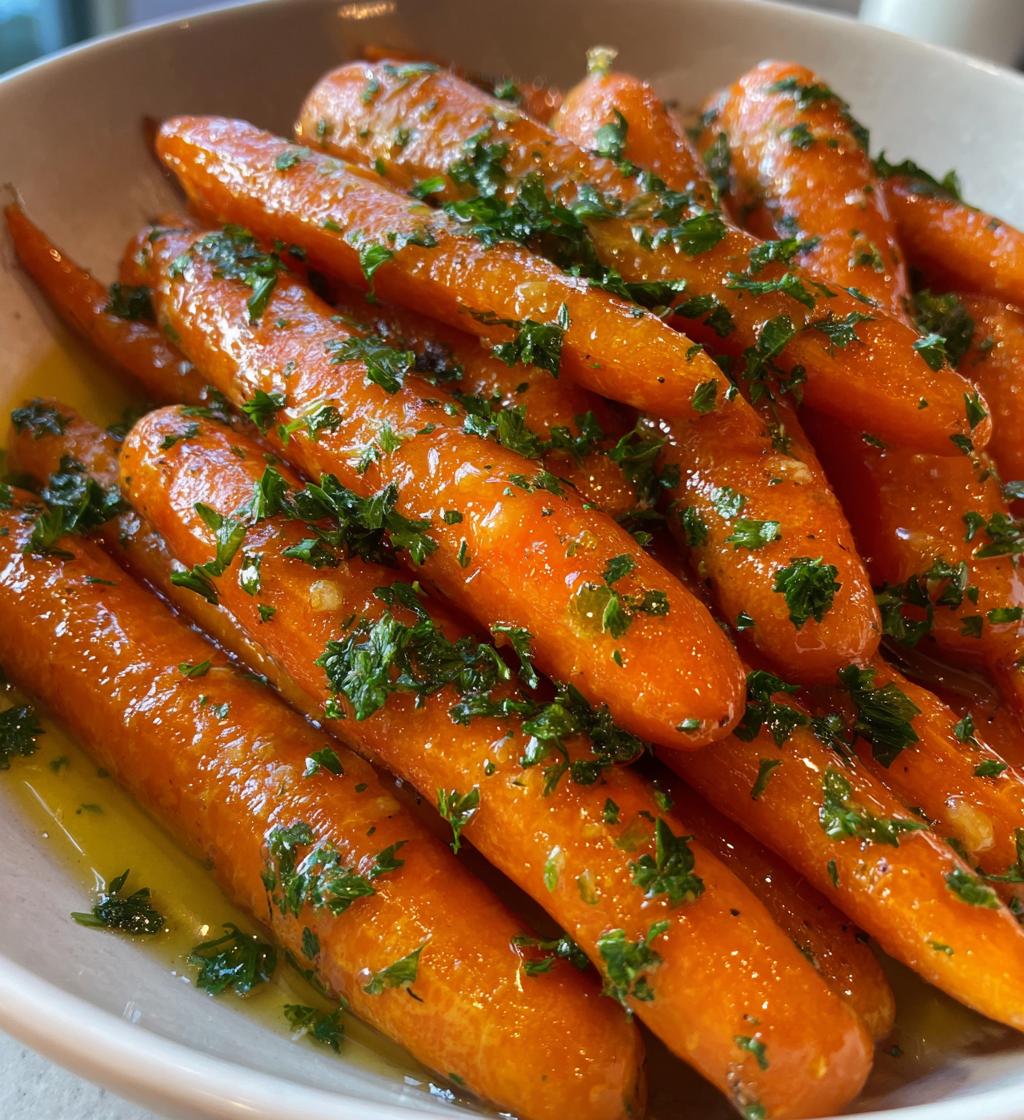 easy honey glazed carrots recipe - detail 1