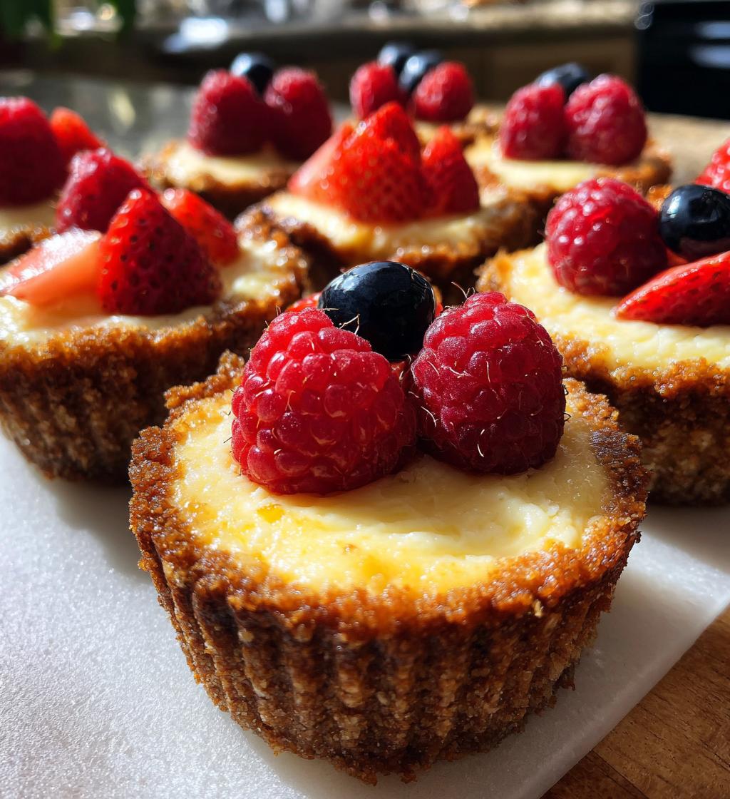 easy mini cheesecakes recipe - detail 1