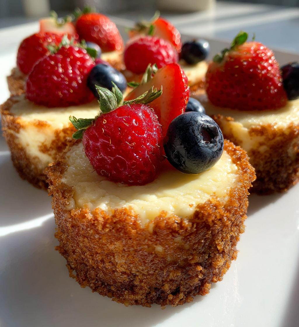 easy mini cheesecakes recipe