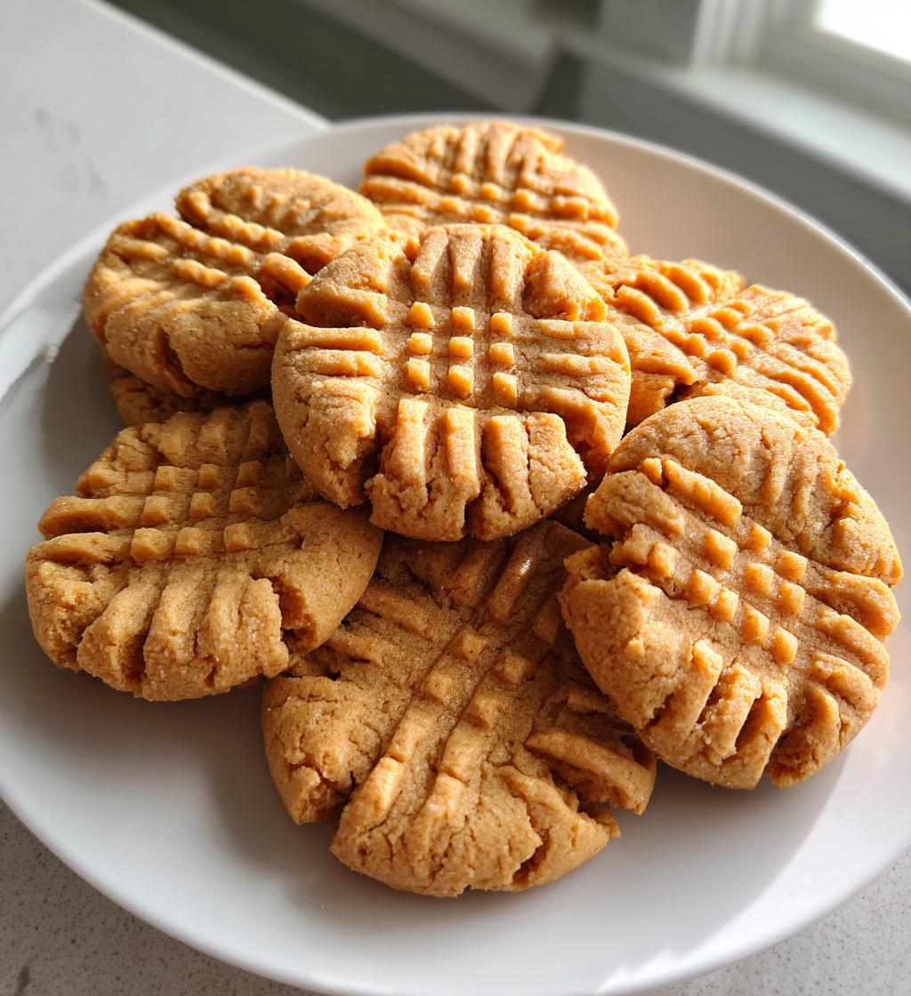 easy peanut butter cookies recipe - detail 1