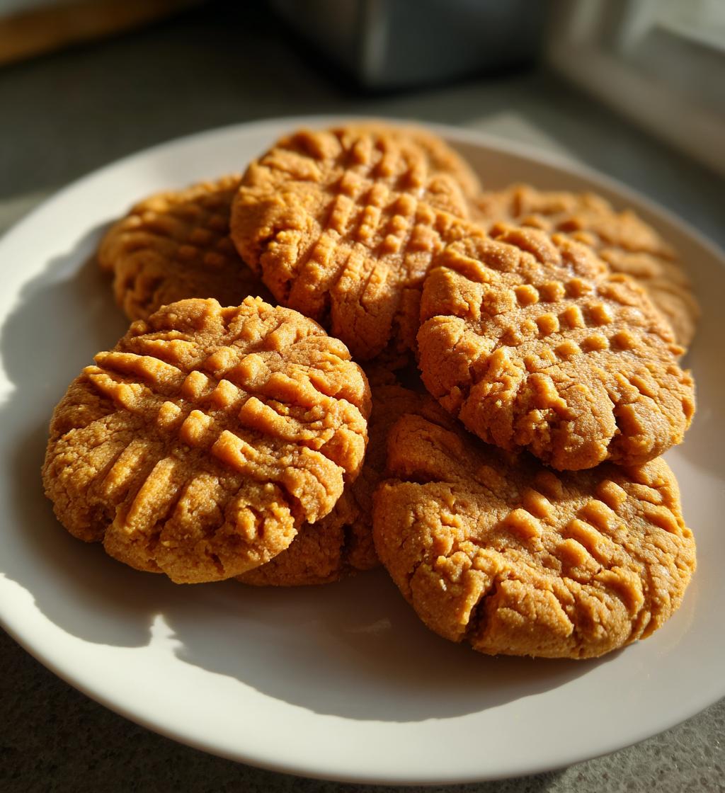easy peanut butter cookies recipe