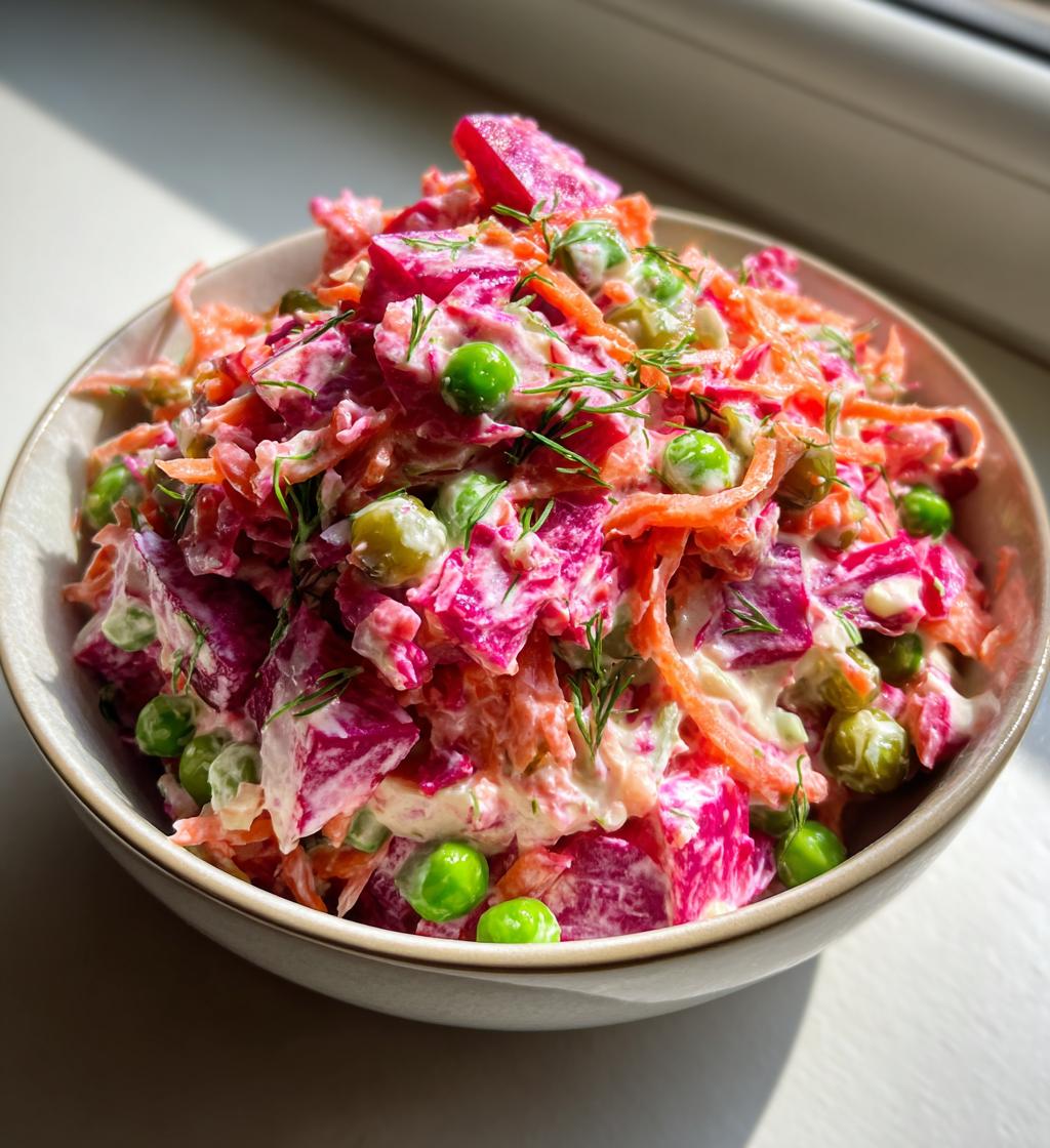 easy russian beet salad recipe